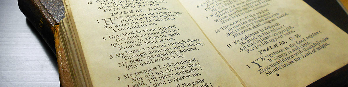 Open Copy of the Scottish Metrical Psalter